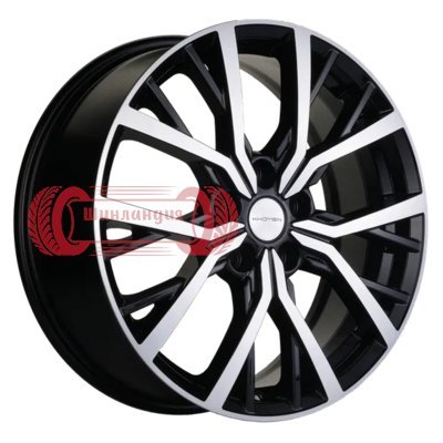 Khomen Wheels KHW1806 (CS35/CS35 Plus) Black-FP 7x18/5x110 D63.3 ET50  