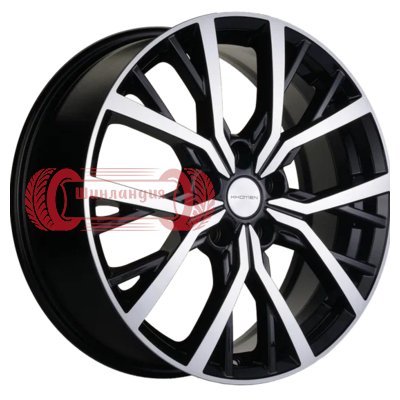 Khomen Wheels KHW1806 (CX-5/3) Black-FP 7x18/5x114.3 D67.1 ET45  