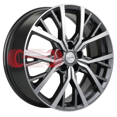 Khomen Wheels KHW1806 (CX-5/3) Gray-FP 7x18/5x114.3 D67.1 ET45  