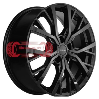 Khomen Wheels KHW1806 (Dargo/Jolion) Black 7x18/5x114.3 D66.5 ET37  