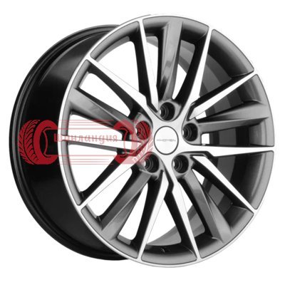 Khomen Wheels KHW1807 (Chery Tiggo 8/8 Pro) Gray-FP 8x18/5x108 D60.1 ET47  