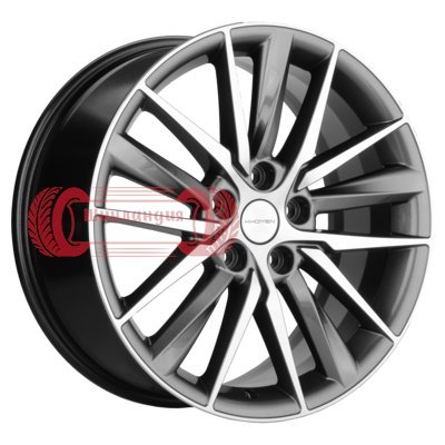 Khomen Wheels KHW1807 (Geely Atlas/Atlas Pro/Lifan Myway) Gray-FP 8x18/5x114.3 D60.1 ET45  