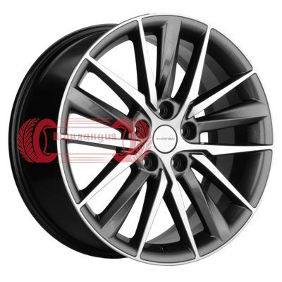Khomen Wheels KHW1807 (Hyundai i40) Gray-FP 8x18/5x114.3 D67.1 ET46  