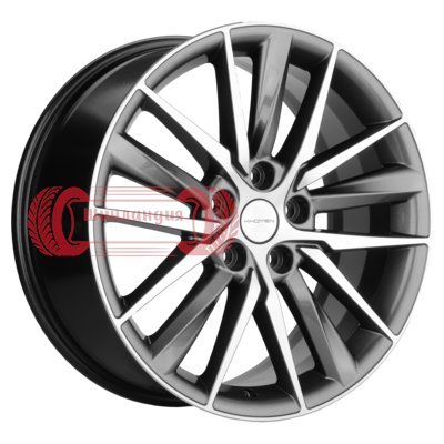 Khomen Wheels KHW1807 (Mazda CX-9) Gray-FP 8x18/5x114.3 D67.1 ET45  