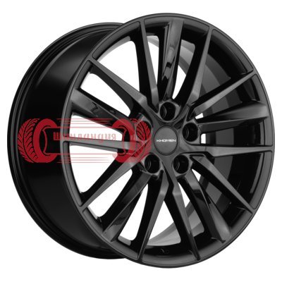 Khomen Wheels KHW1807 (Mazda CX-9) Black 8x18/5x114.3 D67.1 ET45  