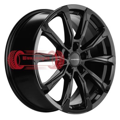 Khomen Wheels KHW1808 (Exeed TXL) Black 7.5x18/5x108 D65.1 ET35  