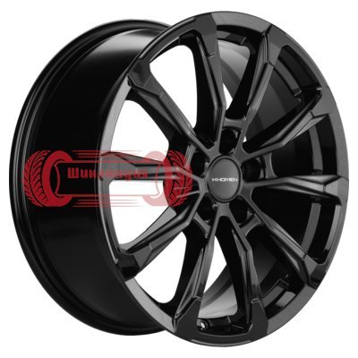Khomen Wheels KHW1808 (Xceed/CX-3/5) Black 7.5x18/5x114.3 D67.1 ET45  