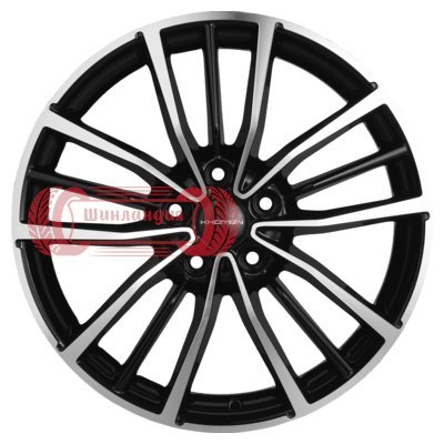 Khomen Wheels KHW1812 (Haval Dargo) Black-FP 7x18/5x114.3 D66.5 ET40  