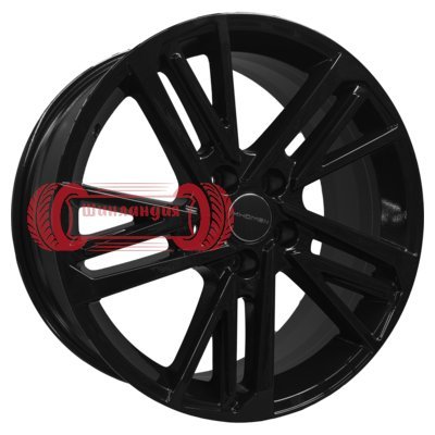 Khomen Wheels KHW1815 (Camry NEW) Black 8x18/5x114.3 D60.1 ET50  