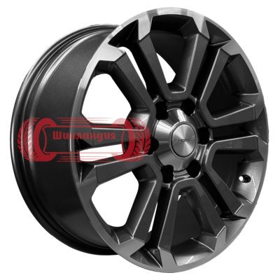 Khomen Wheels KHW1817 (Mohave) Gray-FP 7.5x18/6x114.3 D67.1 ET38  