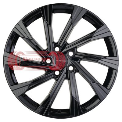 Khomen Wheels KHW1901 (BMW X3/X4) Black 7.5x19/5x112 D66.6 ET32  