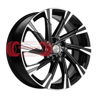 Khomen Wheels KHW1901 (Tucson) Black-FP 7.5x19/5x114.3 D67.1 ET48  