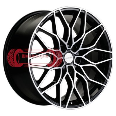 Khomen Wheels KHW1902 (K5/Optima) Black-FP 8.5x19/5x114.3 D67.1 ET45  