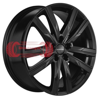 Khomen Wheels KHW1905 (Chery Tiggo 7 Pro) Black 7.5x19/5x108 D60.1 ET33  