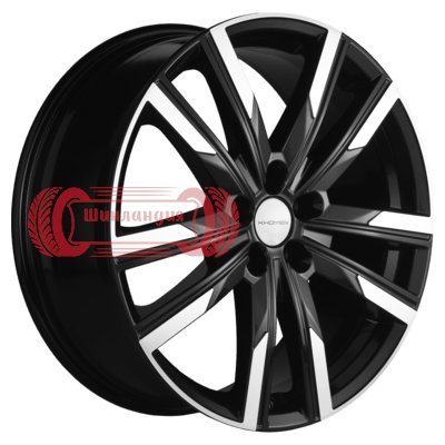 Khomen Wheels KHW1905 (GAC GS8) Black-FP 7.5x19/5x120 D59.5 ET41  
