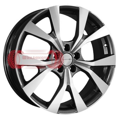 Khomen Wheels KHW1906 (Dongfeng AX7) Gray-FP 7x19/5x108 D65.1 ET45  