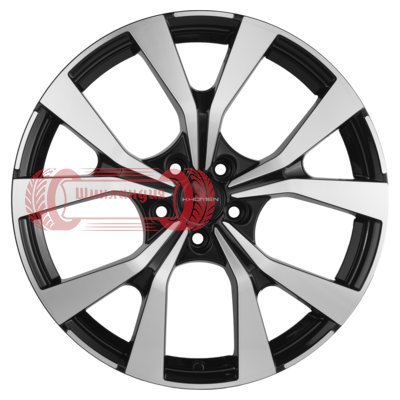 Khomen Wheels KHW1906 (Lexus NX) Black-FP 7x19/5x114.3 D60.1 ET35  