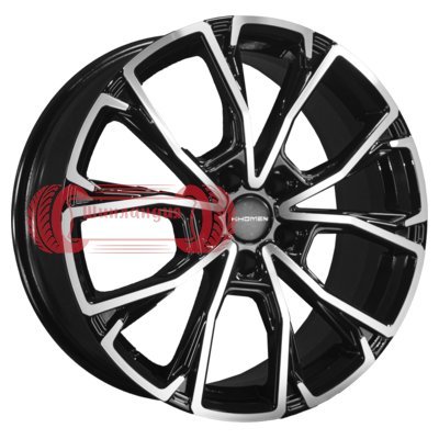 Khomen Wheels KHW1907 (Geely Atlas/Atlas Pro) Black-FP 7.5x19/5x114.3 D60.1 ET45  