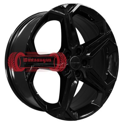 Khomen Wheels KHW1909 (NX/RAV4) Black 7.5x19/5x114.3 D60.1 ET40  