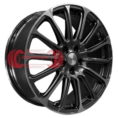 Khomen Wheels KHW1910 (Geely Monjaro/Tugella) Gray-FP 7.5x19/5x108 D63.4 ET46  