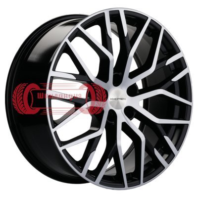 Khomen Wheels KHW2005 (Exeed VX) Black-FP 8.5x20/5x108 D65.1 ET36  