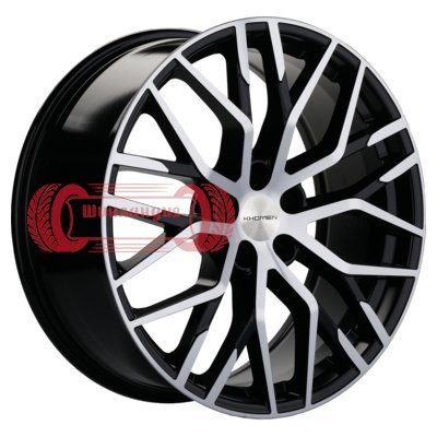 Khomen Wheels KHW2005 (Lexus RX (new)) Black-FP 8.5x20/5x114.3 D60.1 ET35  