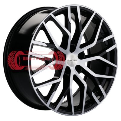 Khomen Wheels KHW2005 (Voyah Dream) Black-FP 8.5x20/5x120 D66.1 ET41.5  
