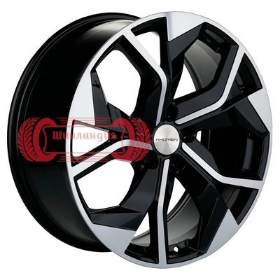 Khomen Wheels KHW2006 (Q8) Black-FP 8.5x20/5x112 D66.5 ET20  