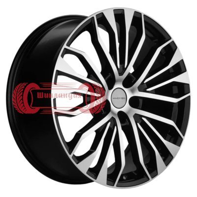 Khomen Wheels KHW2009 (Haval F7/F7x) Black-FP 8.5x20/5x114.3 D64.1 ET30  