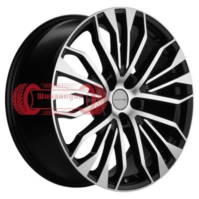 Khomen Wheels KHW2009 (Lexus RX (new)) Black-FP 8.5x20/5x114.3 D60.1 ET35  