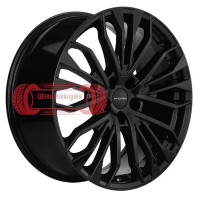 Khomen Wheels KHW2009 (Q8) Black 8.5x20/5x112 D66.6 ET20  