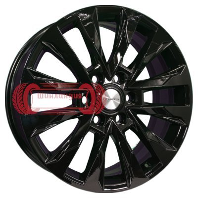 Khomen Wheels KHW2010 (LC 300) Black 8x20/6x139.7 D95.1 ET60  