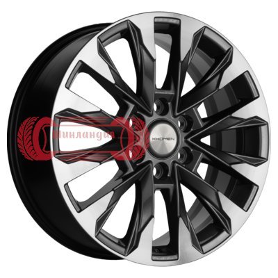 Khomen Wheels KHW2010 (Mohave) Gray-FP 8x20/6x114.3 D67.1 ET40  