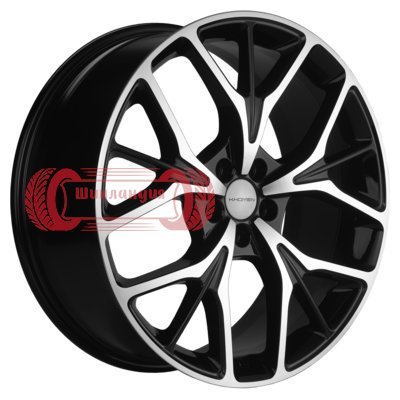 Khomen Wheels KHW2012 (GAC GS8) Black-FP 8x20/5x120 D59.5 ET40  
