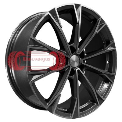 Khomen Wheels KHW2018 (Geely Monjaro/Tugella) Gray-FP 8x20/5x108 D63.4 ET46  