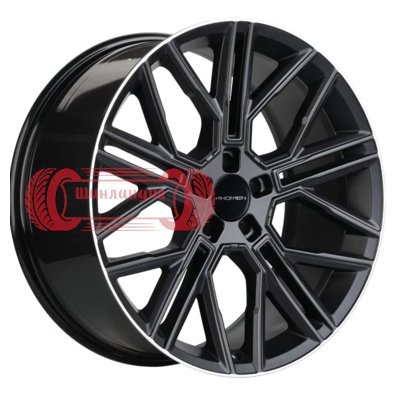 Khomen Wheels KHW2101 (E-tron) Black matt MR 9.5x21/5x112 D66.6 ET36  