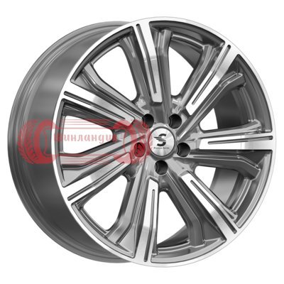 Premium Series Kleemann (КР1067) Diamond Gloss Graphite 8.5x20/5x108 D63.35 ET45  