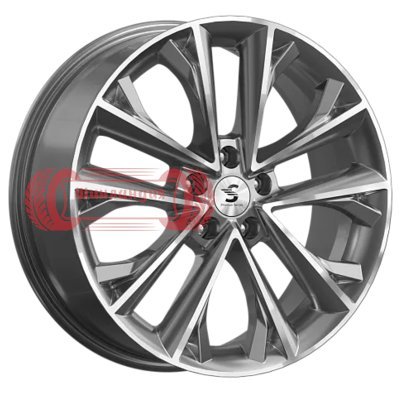 Premium Series КР012 (Tiggo 8 Pro) Diamond Gloss Graphite 7x18/5x108 D60.1 ET47  