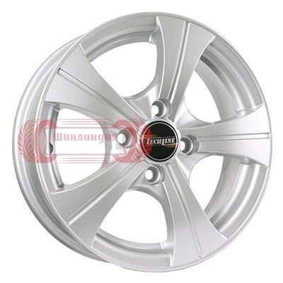 Tech Line 410 Silver 5.5x14/4x100 D67.1 ET43  