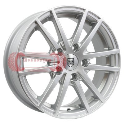 Tech Line 435 Silver 5.5x14/4x100 D56.6 ET39  