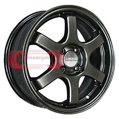 СКАД Киото (КЛ249) Графит 6x15/4x100 D67.1 ET45  