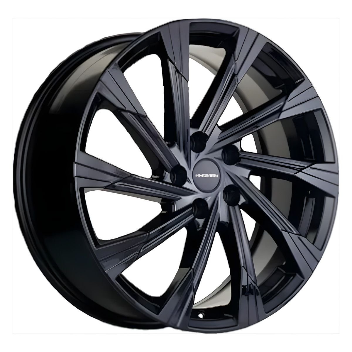 Khomen KHW 1901 BLACK 7.5x19/5x108 D60.1 ET33  