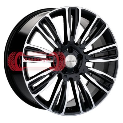 Khomen KHW 2004 BLACK-FP 8.5x20/5x108 D63.4 ET45  