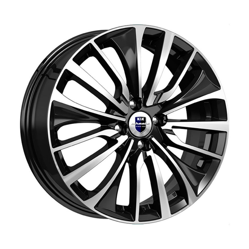 КиК Flanker алмаз черный 6.5x17/5x114.3 D54.1 ET50  