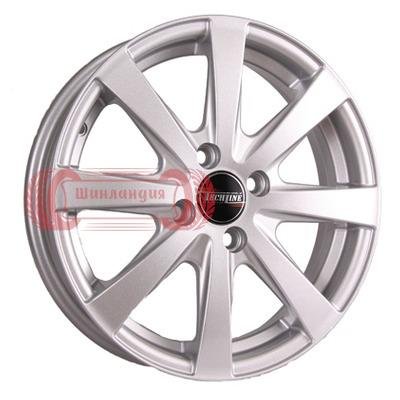 Tech Line 634 Silver 6x16/4x114.3 D67.1 ET40  