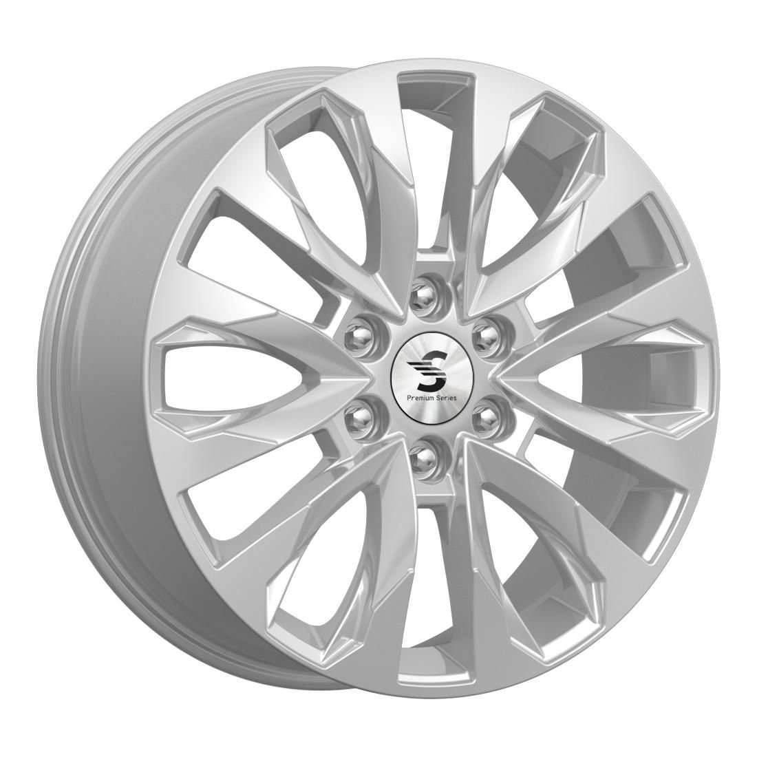 СКАД KP007 ELITE SILVER 8x20/6x139.7 D95.1 ET60  