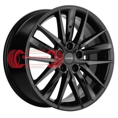 Khomen Wheels KHW1807 (Hyundai i40) Black 8x18/5x114.3 D67.1 ET46  