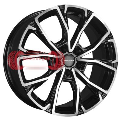 Khomen Wheels KHW1907 (Nissan X-Trail) Black-FP 7.5x19/5x114.3 D66.1 ET45  