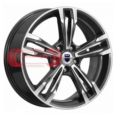 K&K Karrera Light (КС935) Алмаз черный 7x18/5x115 D70.2 ET45  