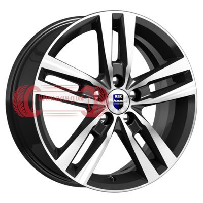 K&K Rassvet (КС868) Алмаз черный SK 6.5x16/5x100 D67.1 ET38  
